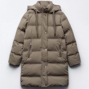 ZARA | puffer anorak